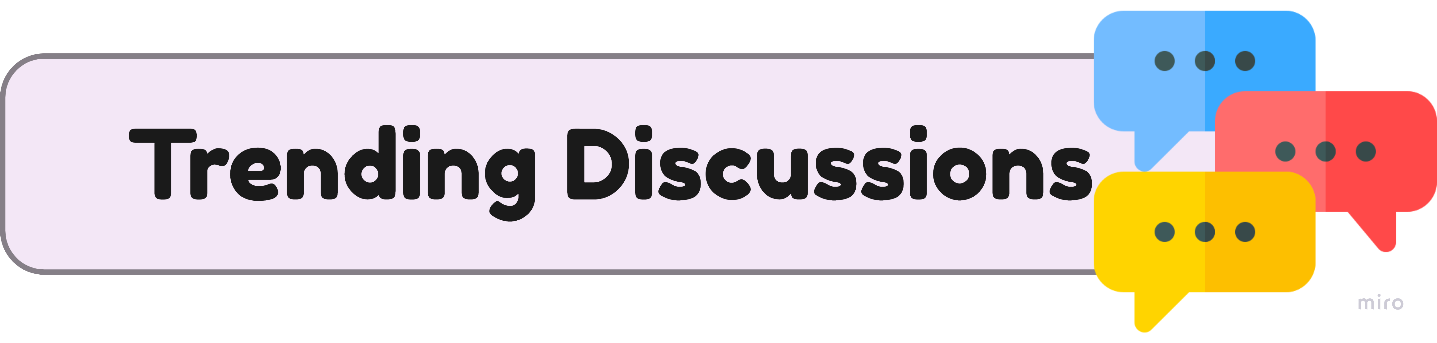 Trending Discussions