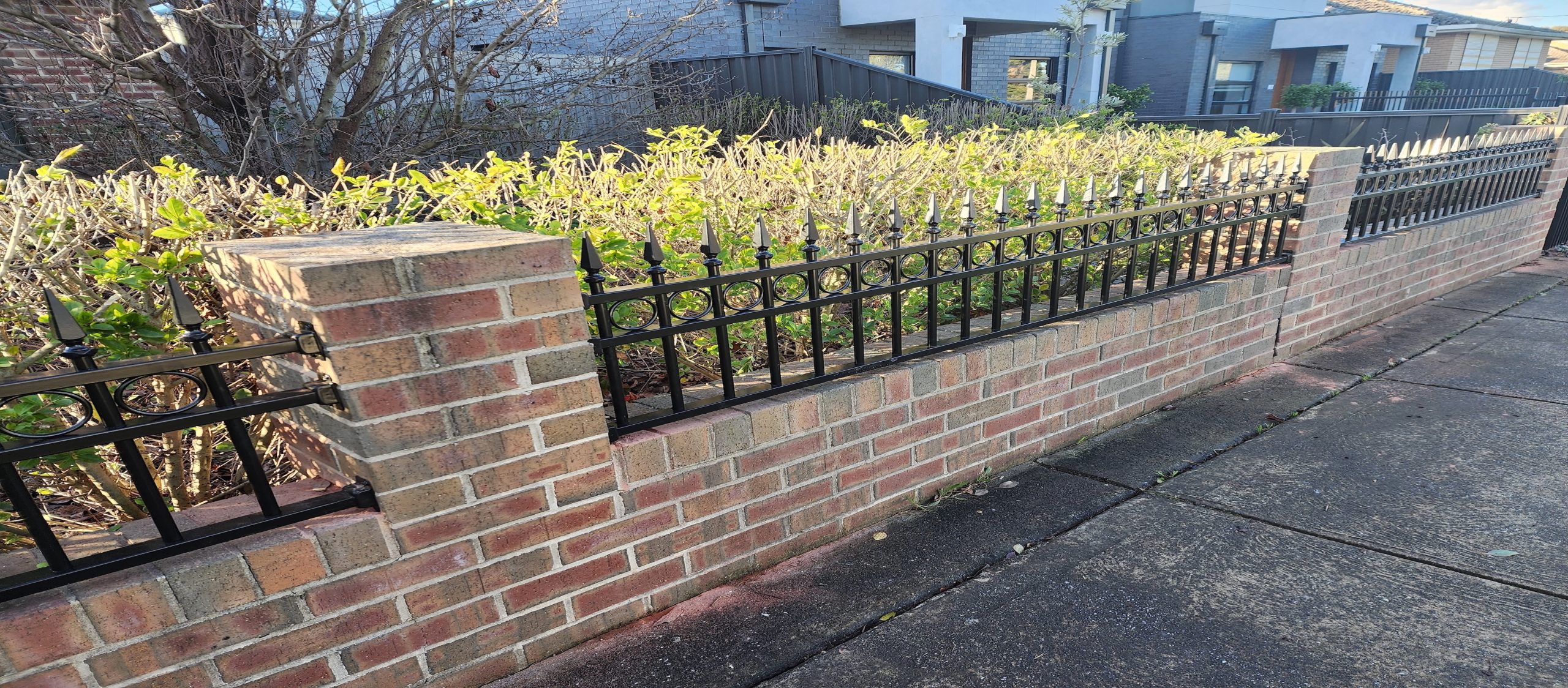 Enhancing a Fence with Steel and Gate Installation